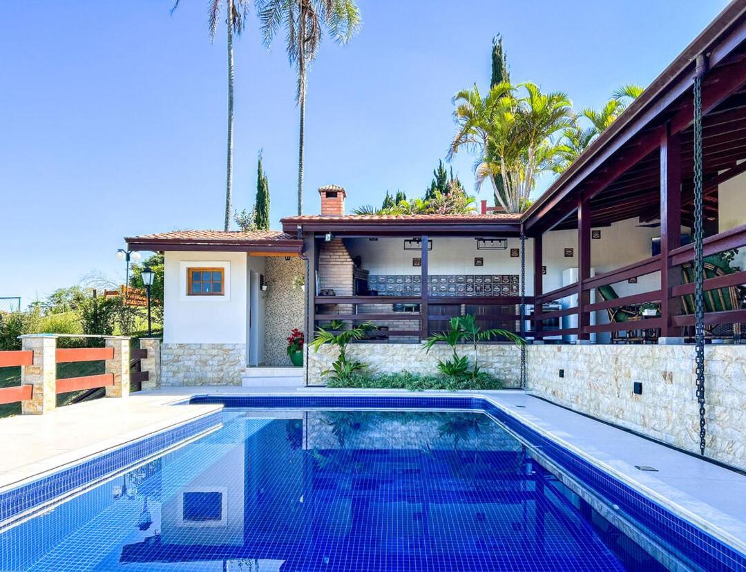 Willa Casa De Campo C Churrasqueira E Wi-Fi Itatiba Sp Zewnętrze zdjęcie